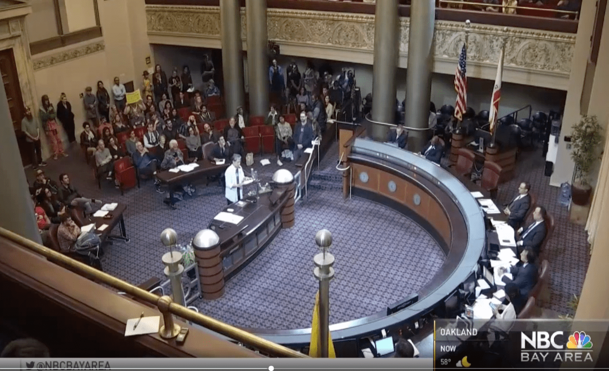 Decriminalize Nature Oakland hearing NBC Bay Area News