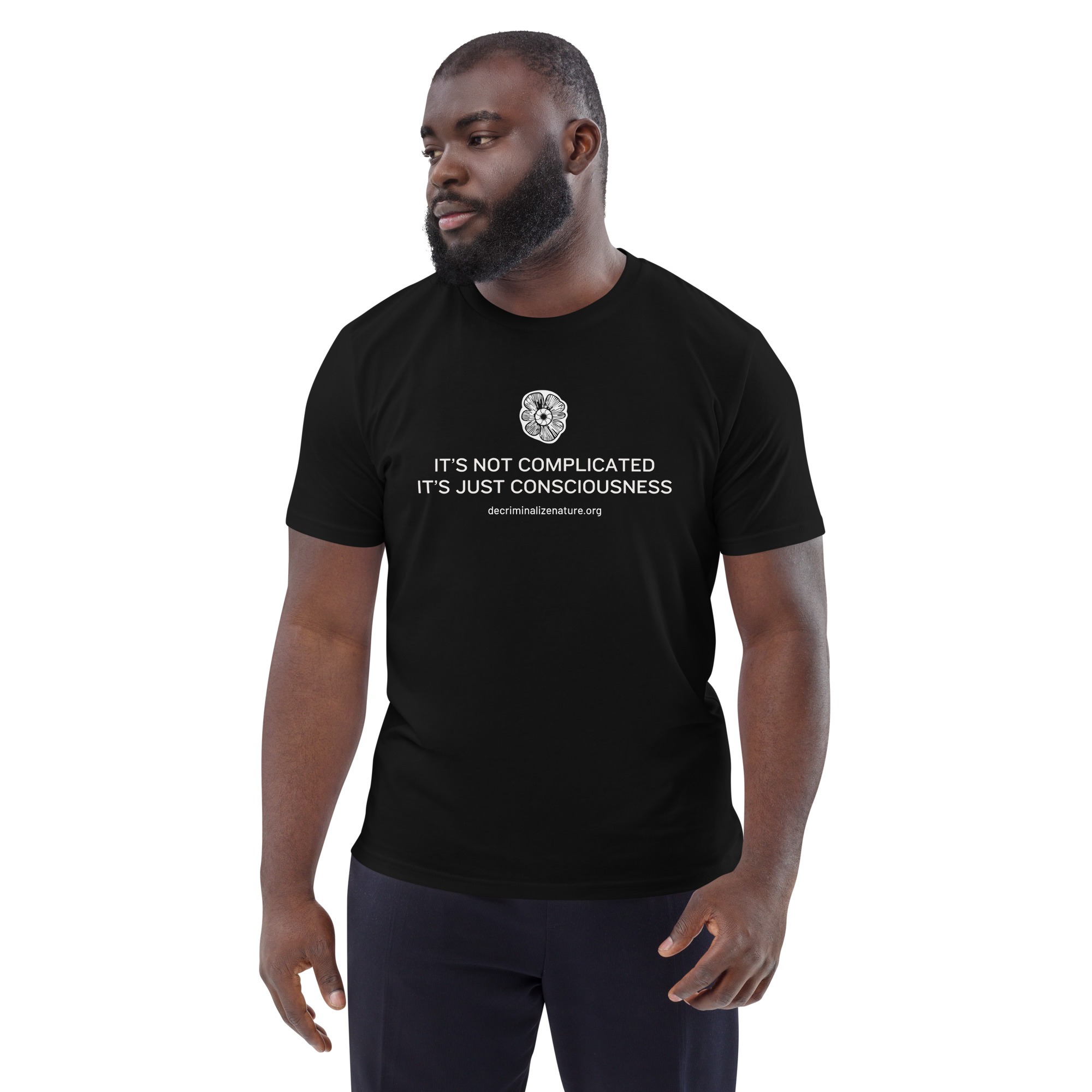 It’s not complicated: Unisex organic cotton t-shirt