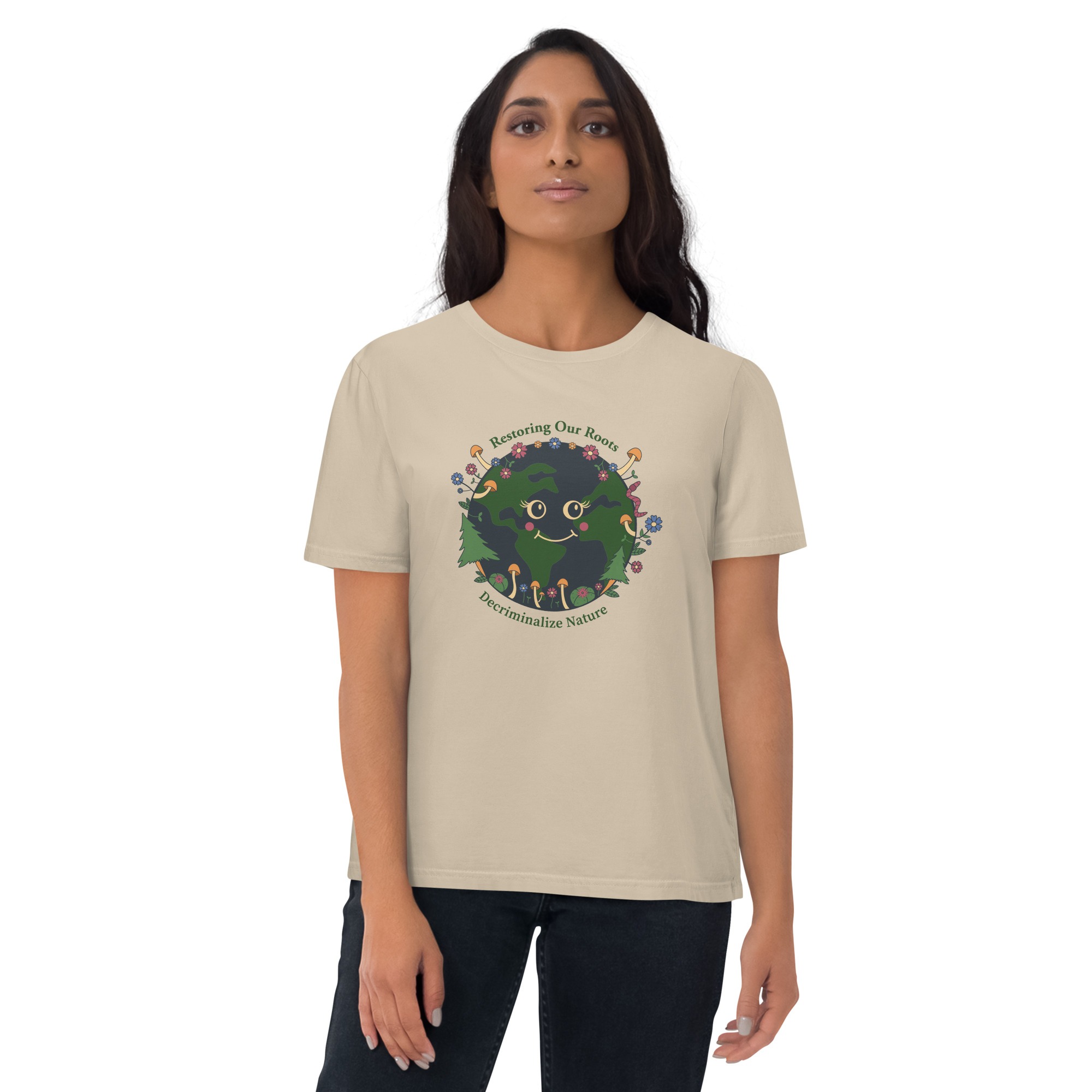 Mother Nature: Unisex organic cotton t-shirt