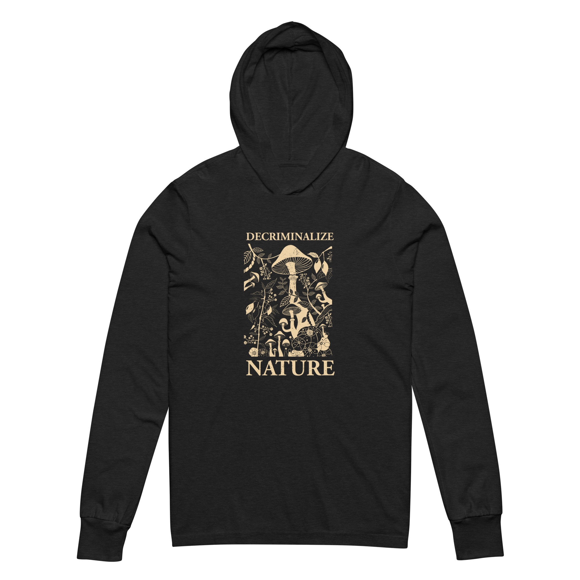 DN Plants and Fungi Hooded long-sleeve tee
