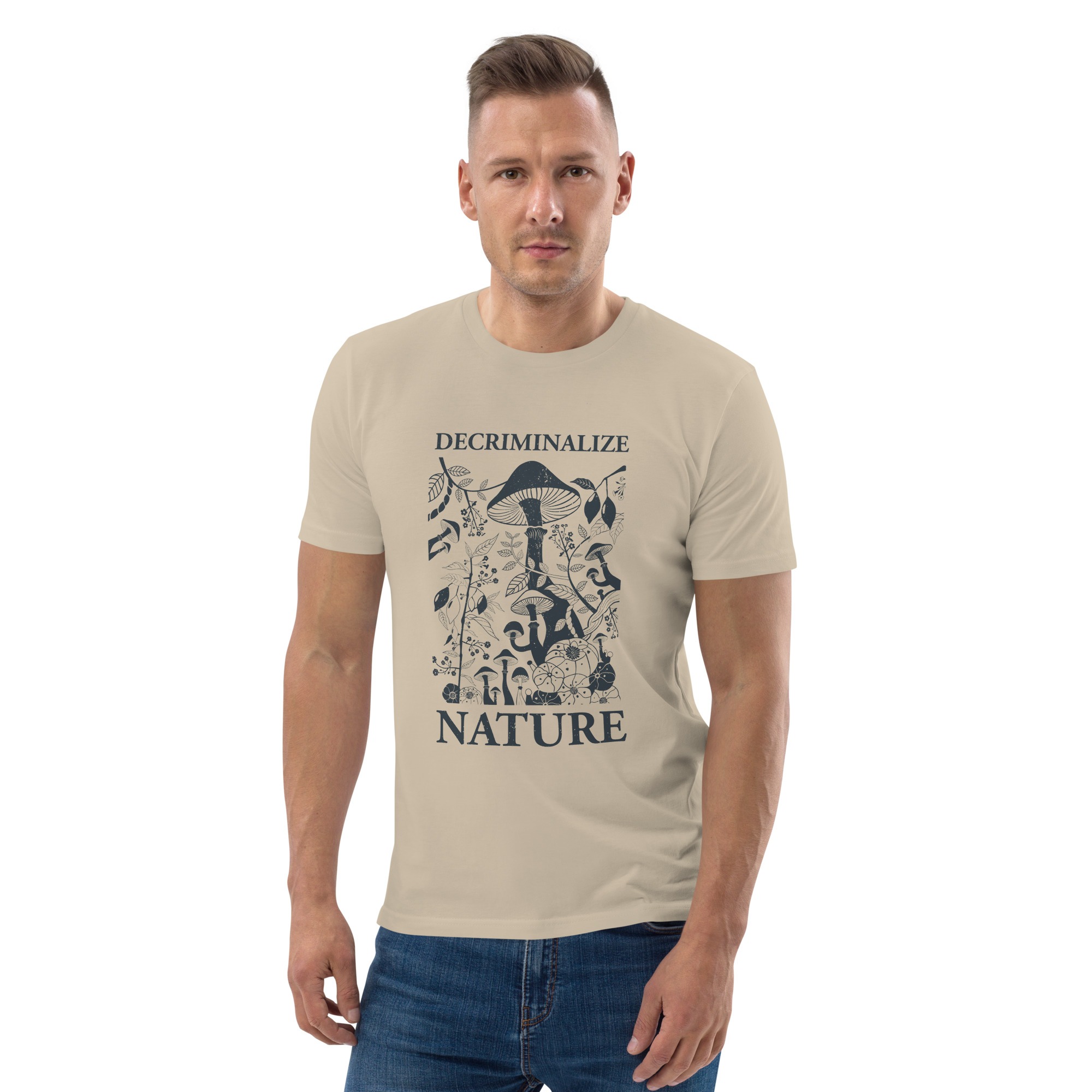 DN Plant and Fungi Unisex organic cotton t-shirt