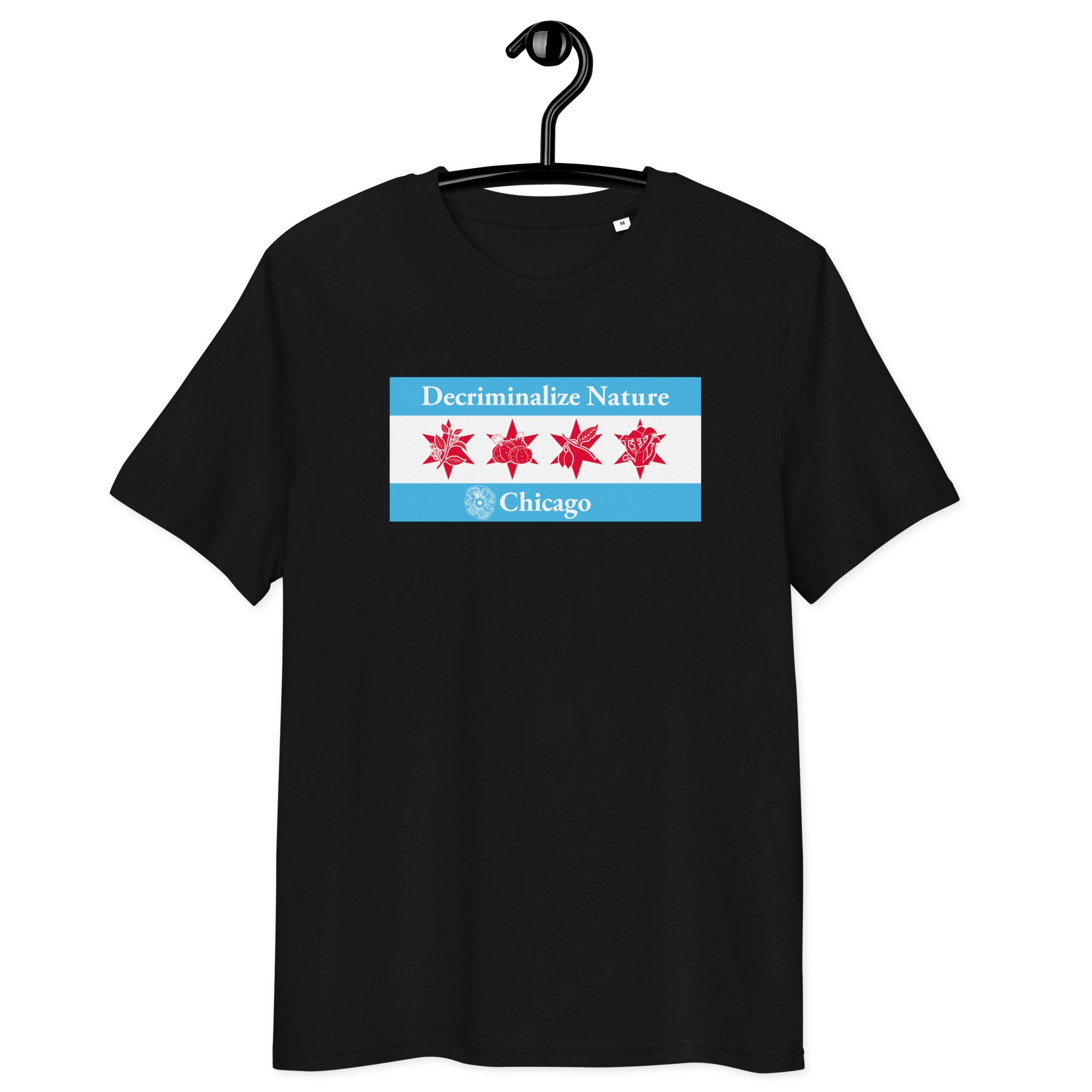 Decriminalize Nature Chicago Unisex organic cotton t-shirt