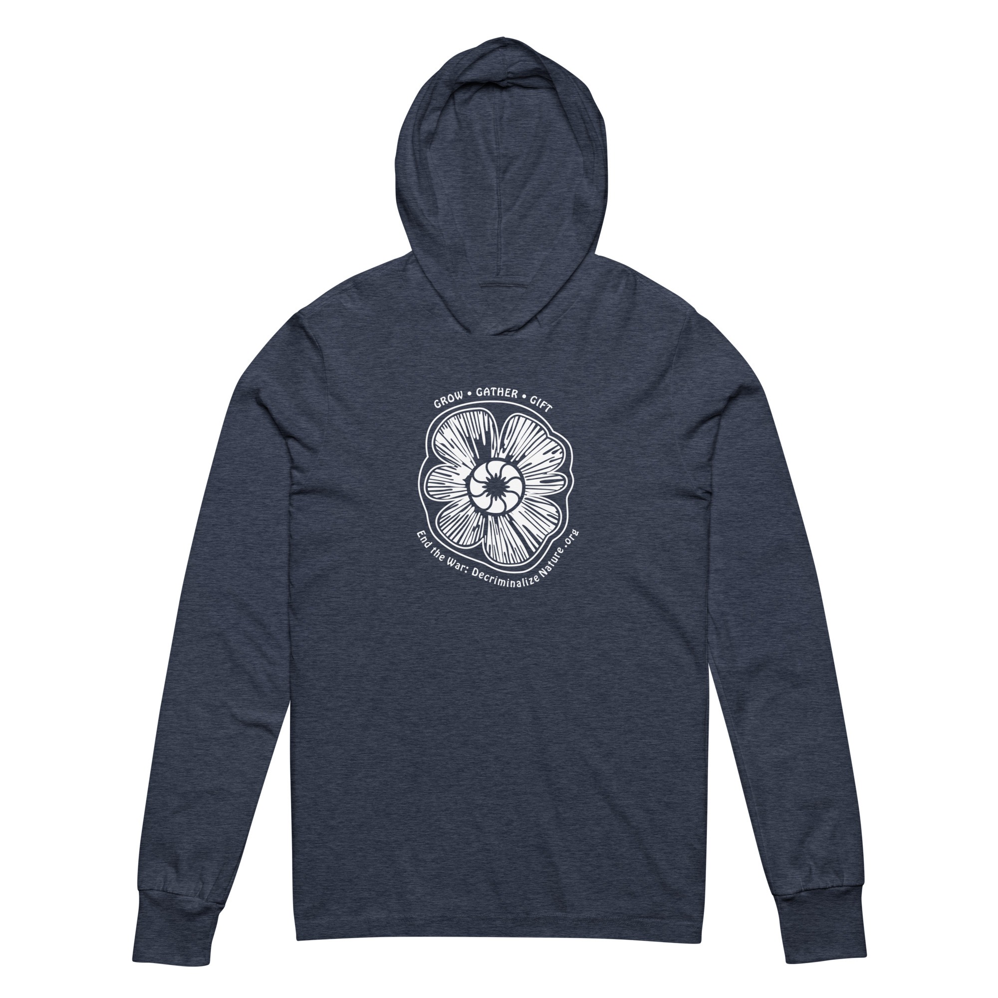 DN GGG Hooded long-sleeve tee