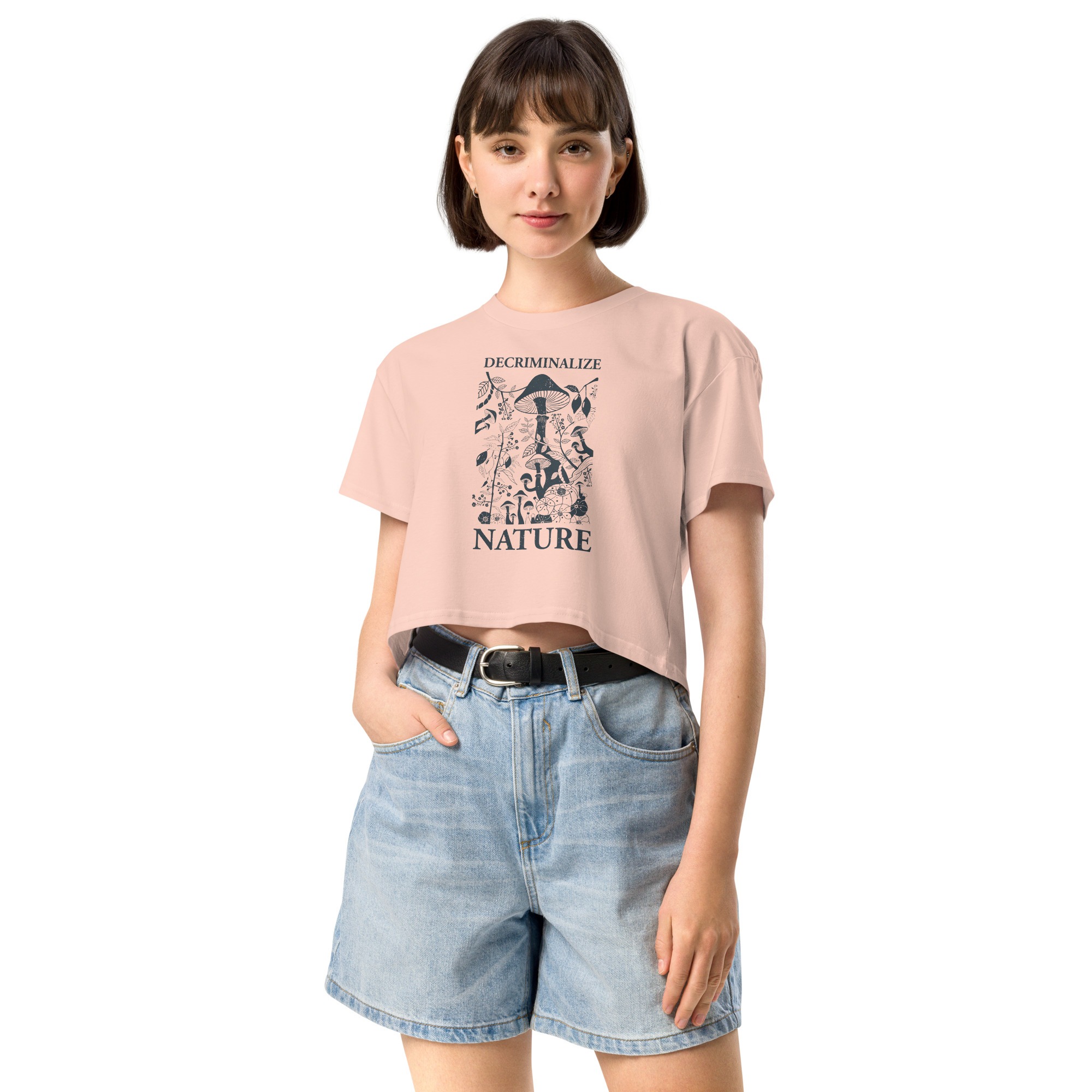 DN Plants and Fungi Women’s crop top