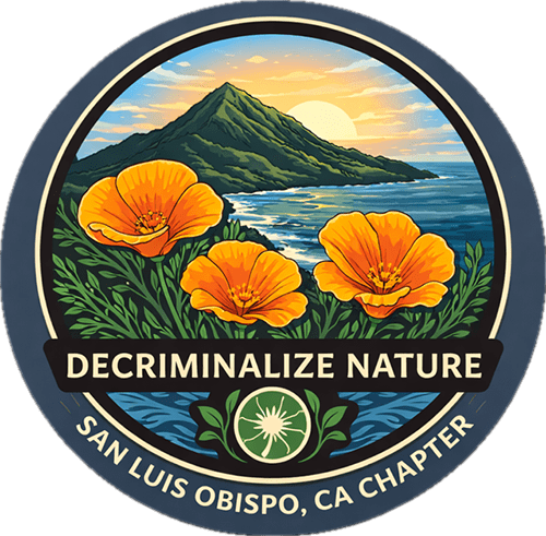 San Luis Obispo CA chapter of Decriminalize Nature - DecriminalizeNature.org